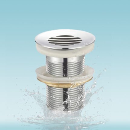 Large Basket Heavy-Duty Clog Prevention Strainer Sinks Brass Stainless Steel Basin Drain