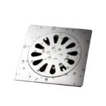 Odor-Proof Stainless Steel Floor Drain Deep Water Seal with Copper Plug Insect-Proof Multi-Use Drain Toilets