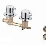 Sanitary Ware Factory OEM Brass Temperature Control Mixer Valve Shower Thermostatic Faucet